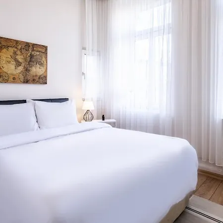 Flat With Bosphorus View And Terrace In Beyoglu Apartment *